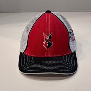 Indianapolis Indians Embroidered Logo Hat by Pacific Headwear Fitted Size L-XL